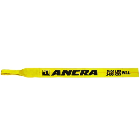 Ancra Mfg Strap Assy, Winch, Cargo, 4-In. X 30-Ft, Wll-5,400 Lb/2, 450 Kg Using 43797-12 Webbing, Half 43795-13-30